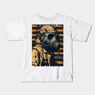 Gas Mask Survivor Two Kids T-Shirt